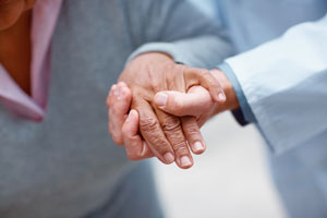 Consulta de geriatría en el Hospital Infanta Luisa